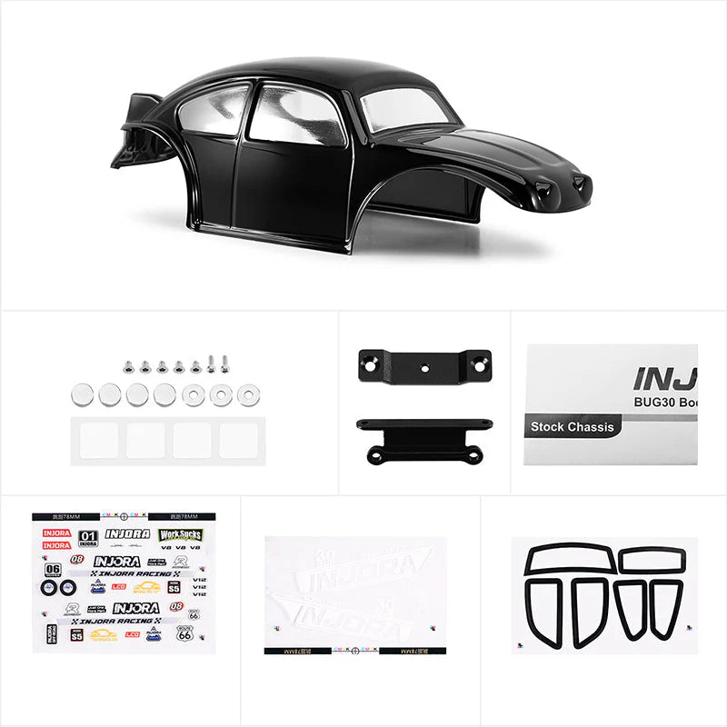 INJORA BUG30 Body With Magnetic Mount For 1/30 SCX30