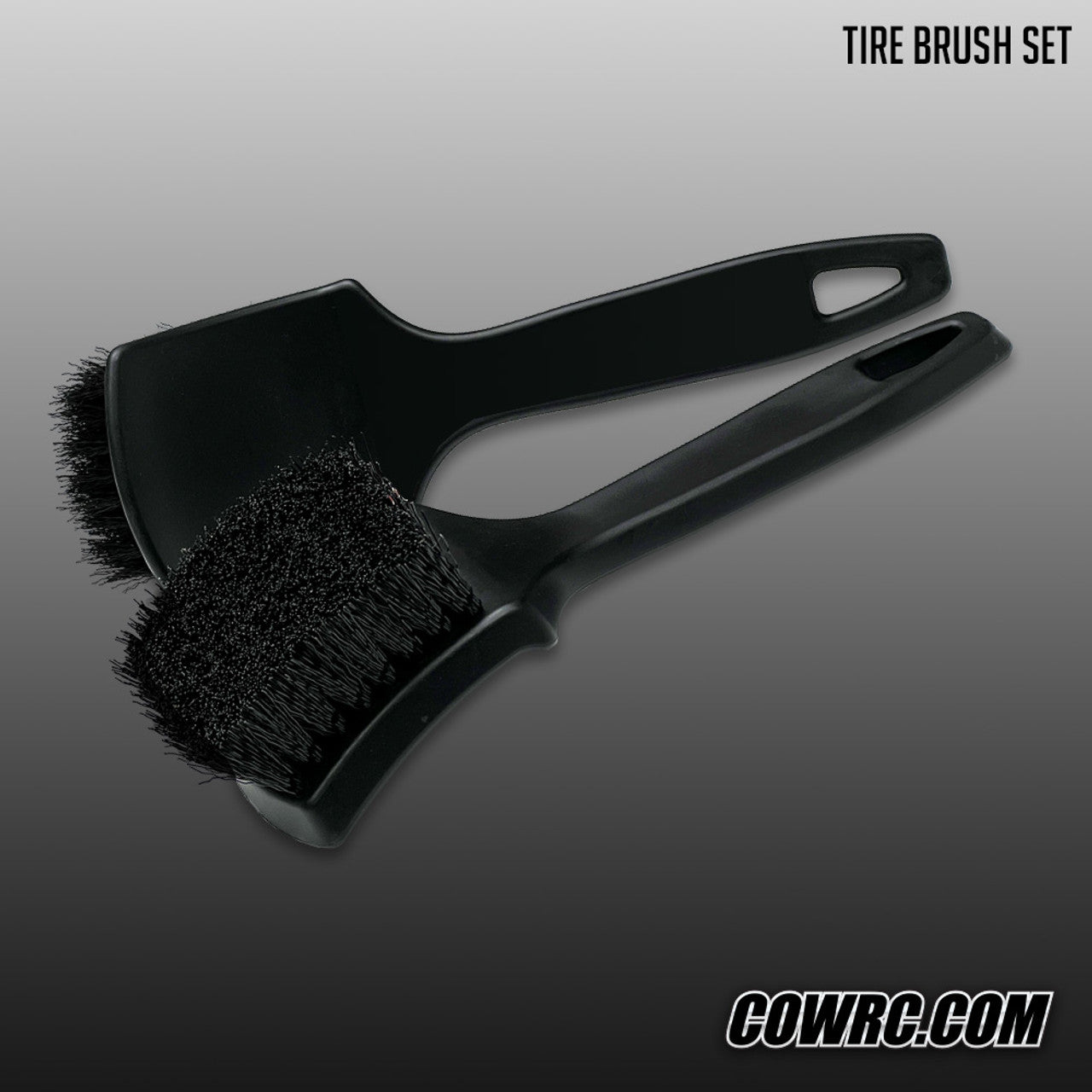 CowRC Tire Brush Set