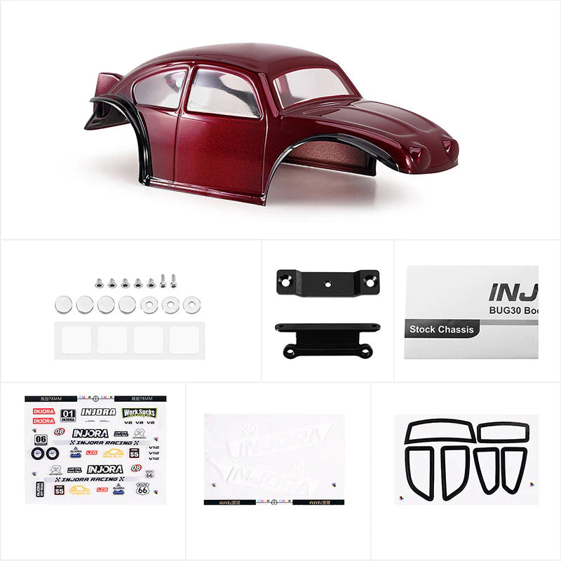 INJORA BUG30 Body With Magnetic Mount For 1/30 SCX30