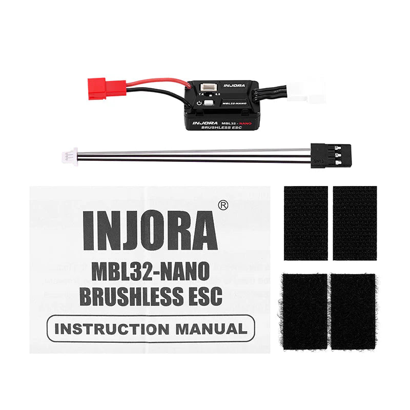 INJORA MBL32-NANO Brushless ESC For 1/30 Axial SCX30