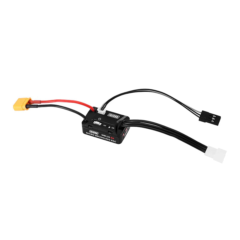 INJORA MBL32 G2 Waterproof Micro Brushless ESC for 1/18 TRX4M Ascent18 1/24 SCX24