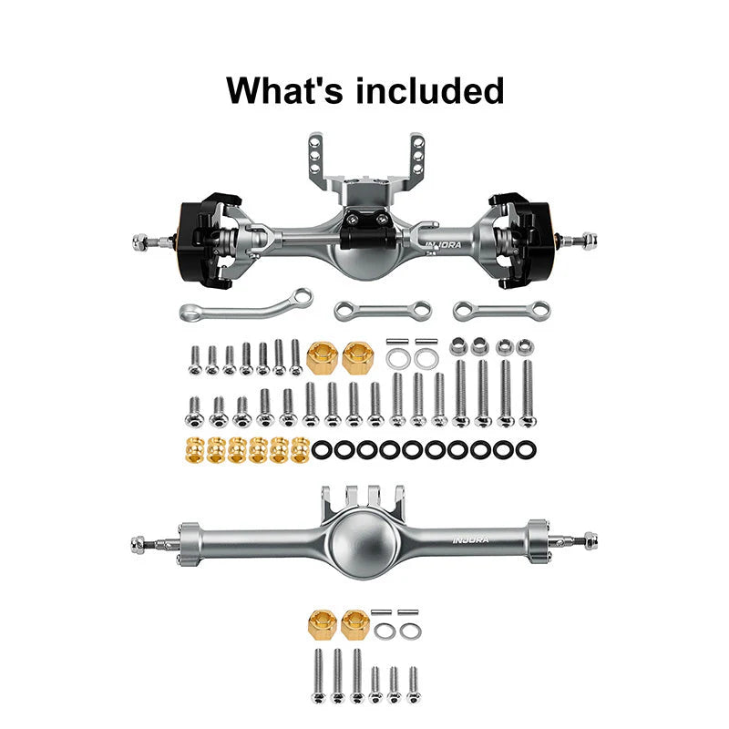 INJORA +7mm Planet Axles With Double Joint Shafts For 1/18 TRX4M