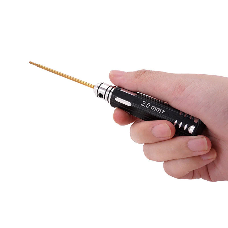 INJORA 2.0mm+ Phillips Screwdriver 3.0mm Hex Nut Driver For 1/30 Axial SCX30