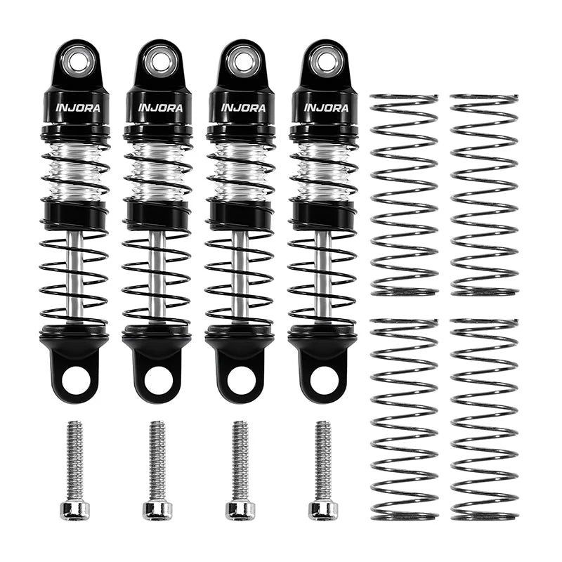 INJORA 26mm Aluminum Oil Shocks For 1/30 Axial SCX30
