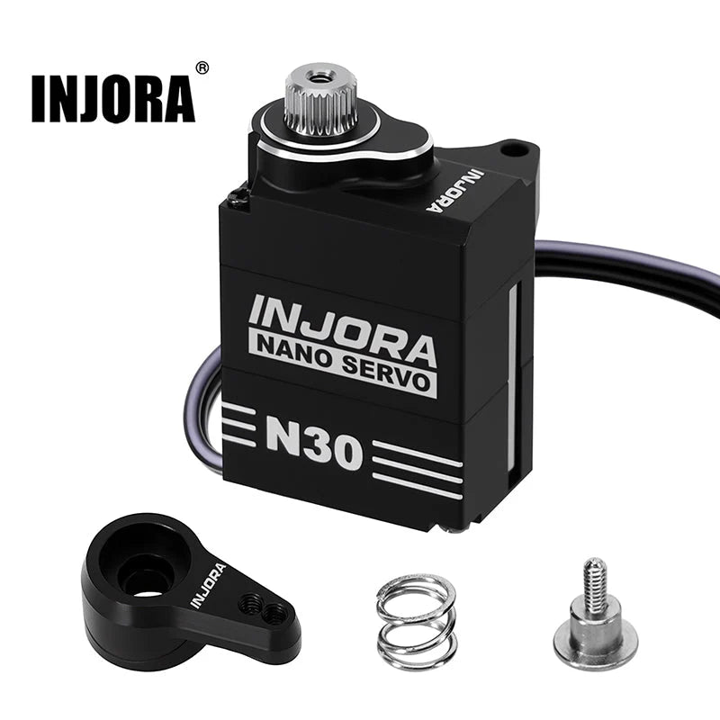 INJORA Aluminum N30 NANO Servo With Servo Saver For 1/30 SCX30