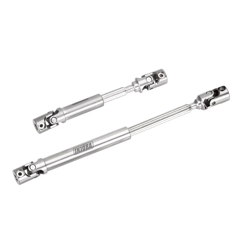 INJORA Steel Front Rear Center Drive Shafts For Axial SCX24 Gladiator Power Wagon