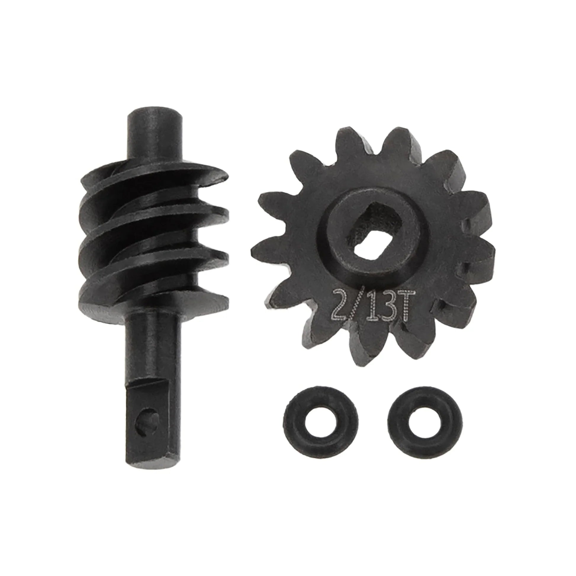 Meus Racing Overdrive Axle Gear Worm Differential Steel Gear for Axial SCX24 Deadbolt C10 Bronco