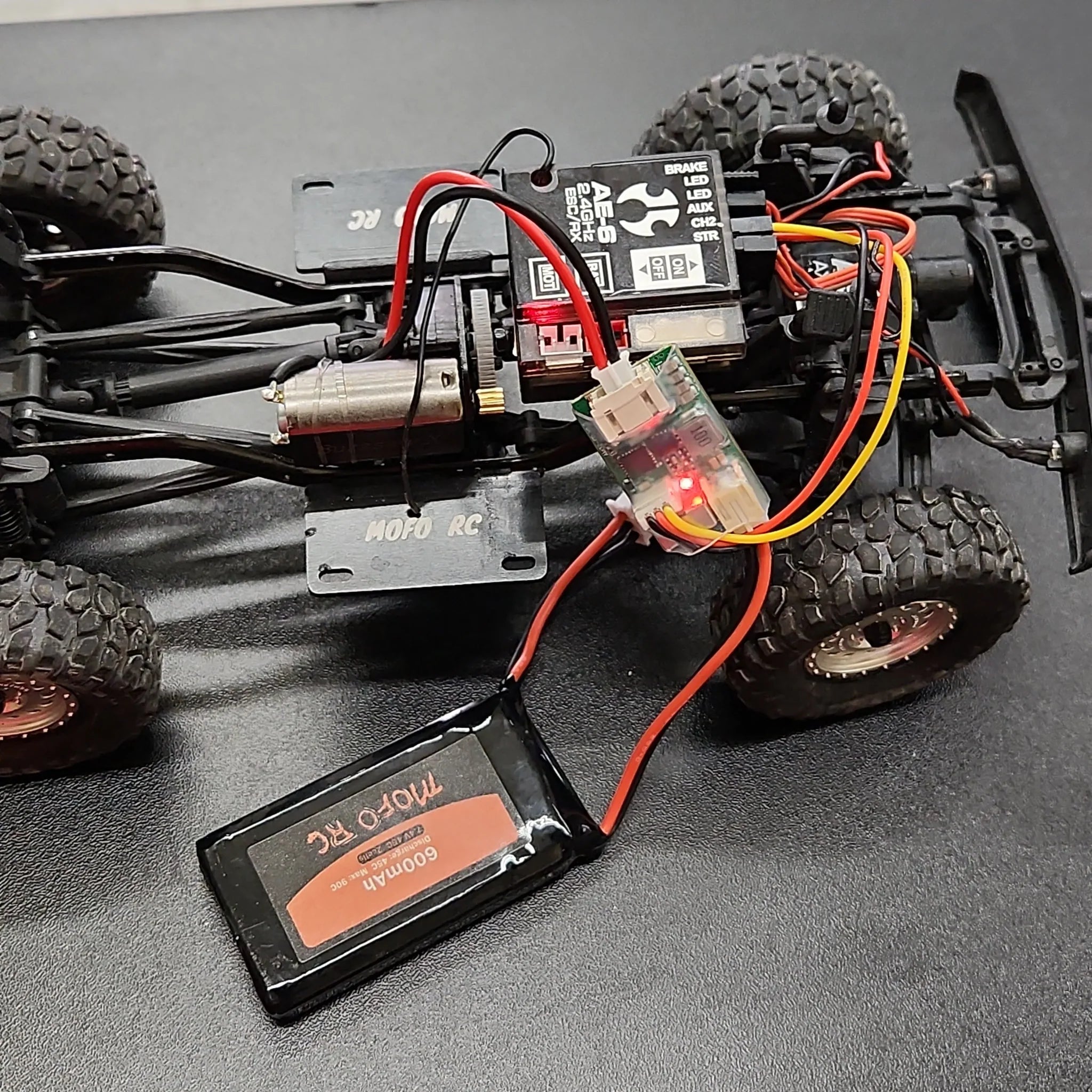 Mofo RC The RockWolf (SJTA32) - 32 Bit Brushless/Brushed Mini Crawler ESC- Brushless