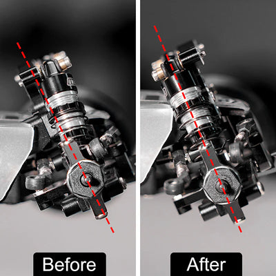INJORA Aluminum Spacers For Losi Micro-B Micro-T Front Shocks