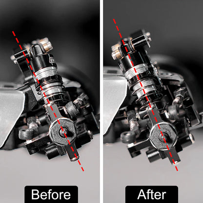 INJORA Aluminum Spacers For Losi Micro-B Micro-T Front Shocks
