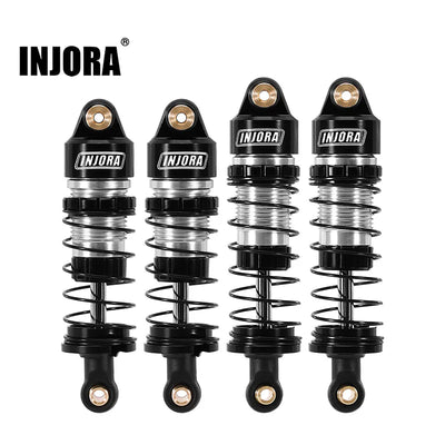 INJORA 4PCS Aluminum Oil Shocks For Losi Micro-B Micro-T