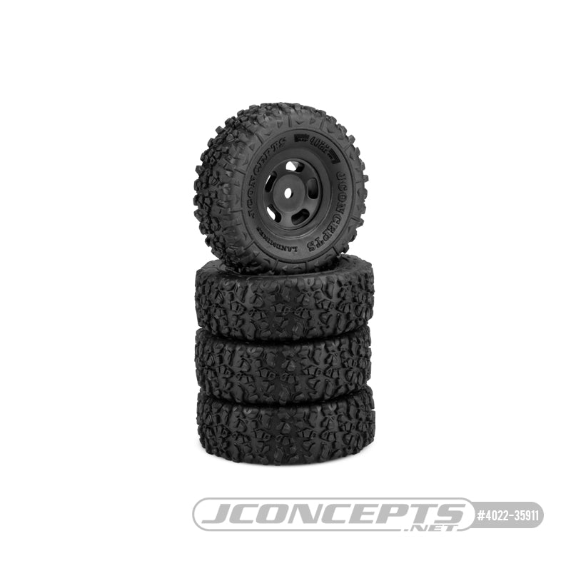 JConcepts Landmines- Green Compound (Pre-mounted on glide 5 for Axial SCX24)