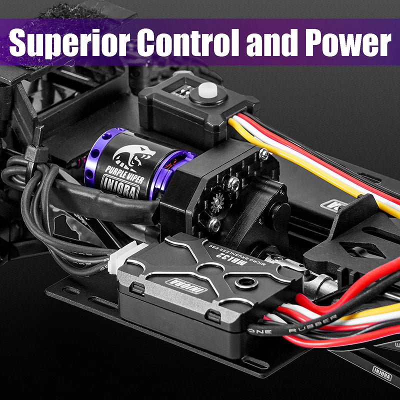 INJORA Purple Viper 1721 Brushless Motor For 1/18 TRX4M Ascent-18