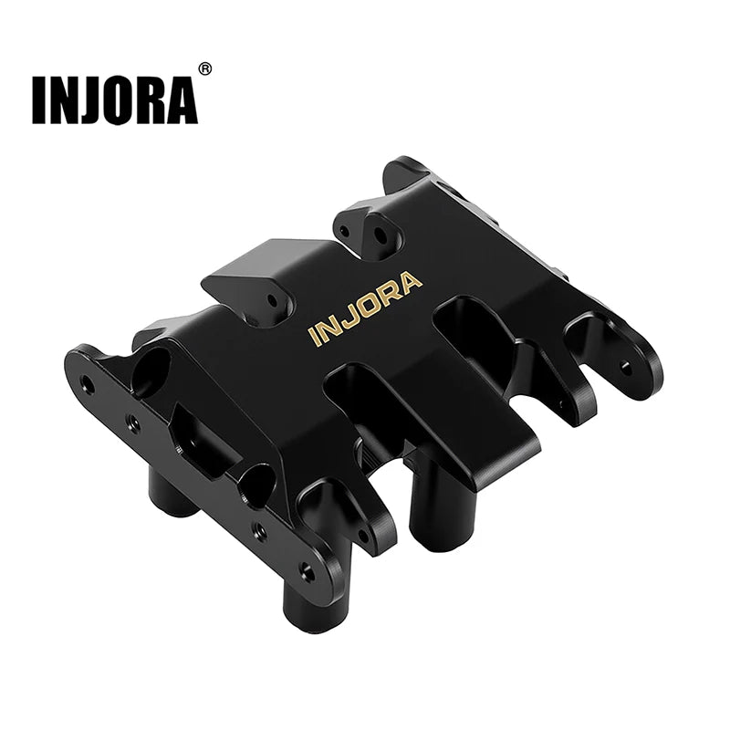 INJORA Black Brass Skid Plate for 1/30 SCX30