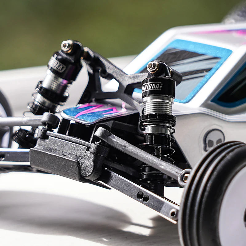 INJORA Carbon Fiber Shock Towers for Losi Micro-B Micro-T