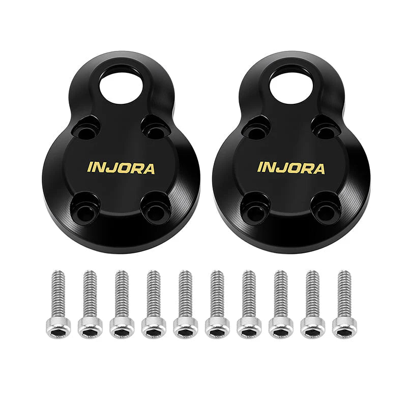 INJORA Brass Diff Covers For INJORA SCX24 Planet Axles