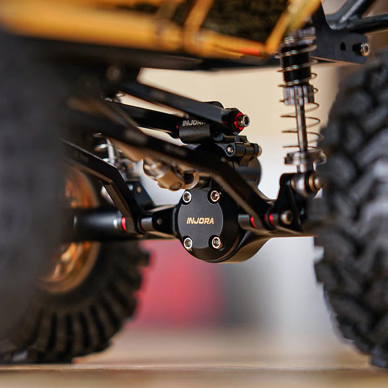 INJORA Brass Diff Covers For INJORA SCX24 Planet Axles