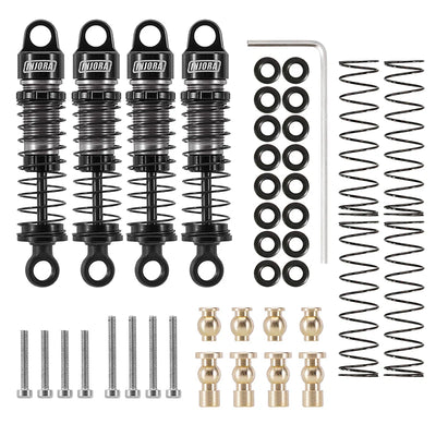 INJORA 40mm Big Bore Oil Shocks For 1/24 SCX24 FCX24M