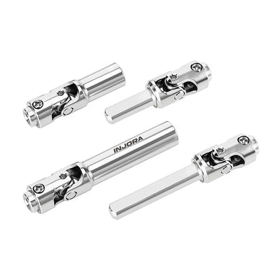 INJORA Stainless Steel Drive Shafts For 1/30 Axial SCX30