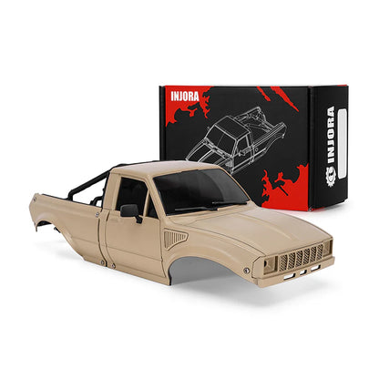 INJORA IR60-24 Pickup Hard Body For 1/24 SCX24 C10 JLU Bronco Base Camp