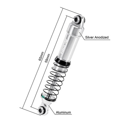 INJORA LS 59mm Aluminum Oil Shocks For 1/18 TRX4M