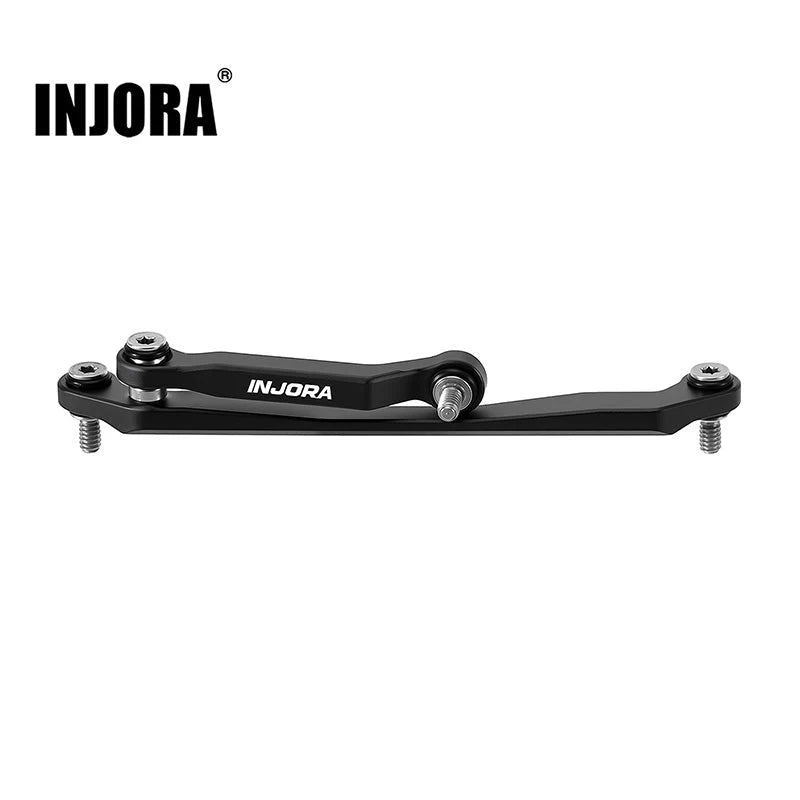 INJORA Black Brass Steering Links For 1/30 Axial