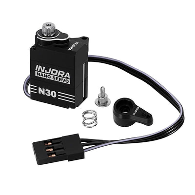 INJORA Aluminum N30 NANO Servo With Servo Saver For 1/30 SCX30