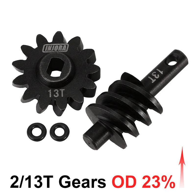 INJORA Overdrive Underdrive Gears For SCX24 AX24
