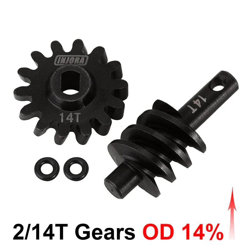 INJORA Overdrive Underdrive Gears For SCX24 AX24