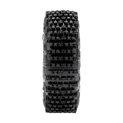 MEUS Racing 1.0-Inch RC Rubber Tire Set MS6 RC Tire For 1/18 TRX4M 1/24 SCX24 FCX24 AX24 - Mpro Pin M1002