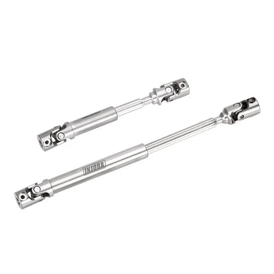 INJORA Steel Front Rear Center Drive Shafts For Axial SCX24 Gladiator Power Wagon