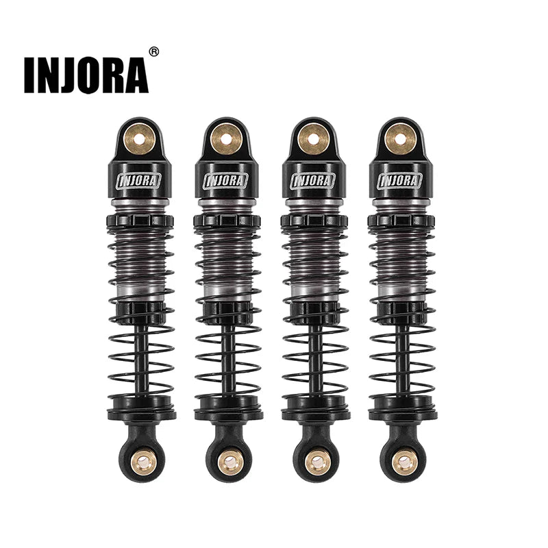 INJORA 40mm Big Bore Oil Shocks For 1/24 SCX24 FCX24M